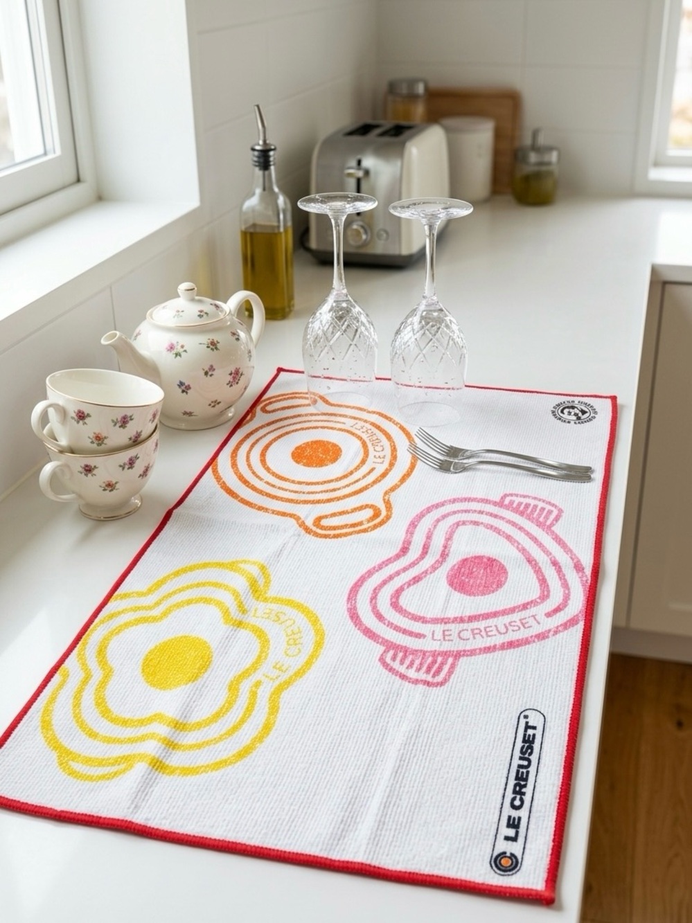 Le Creuset X Suntory Boss Coffee Dish Dish Drying Mat Japan Exclusive